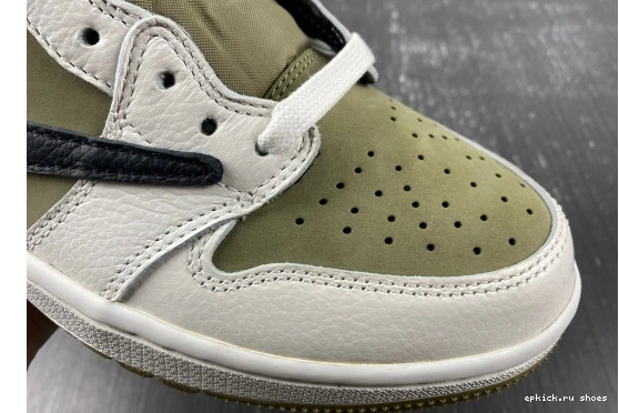 Rep EP Travis FZ3124-200 Neutral Olive Jordan Retro Low Golf Scott 1 0901